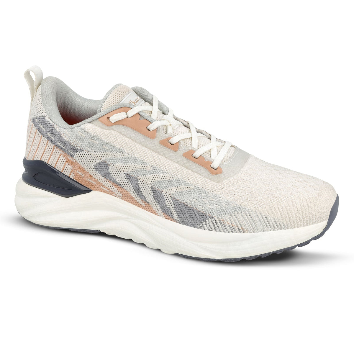 Men's Lace-up Sports Shoes - WS9110 Grey Beige