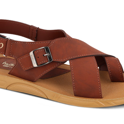 Men's Daily Wear Sandals  - WG5817 Barn Red