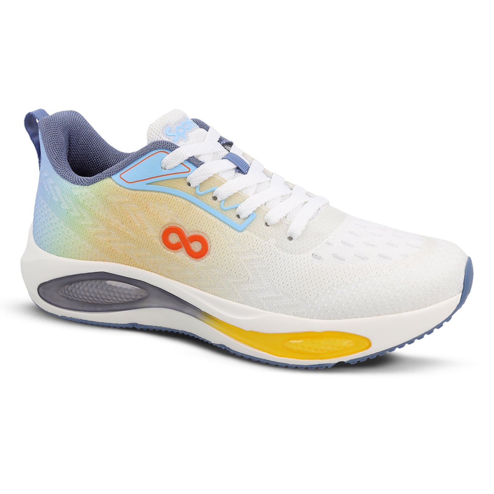 TOMAX Men's Lace-up Sports Shoe - WS9159 Sky Orange