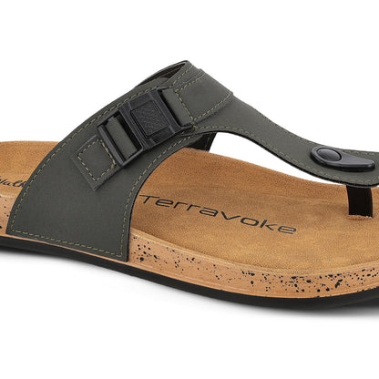 Men's Daily Wear Sandals - WGR53387 Olive