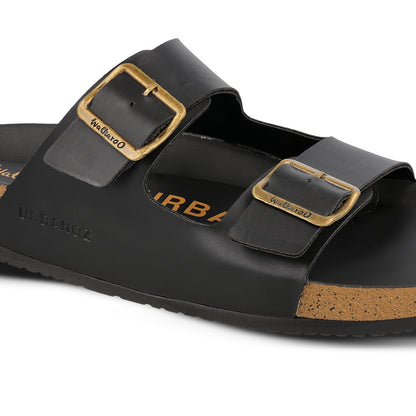 Men's Comfort Sandals - WGE53354 Full Black