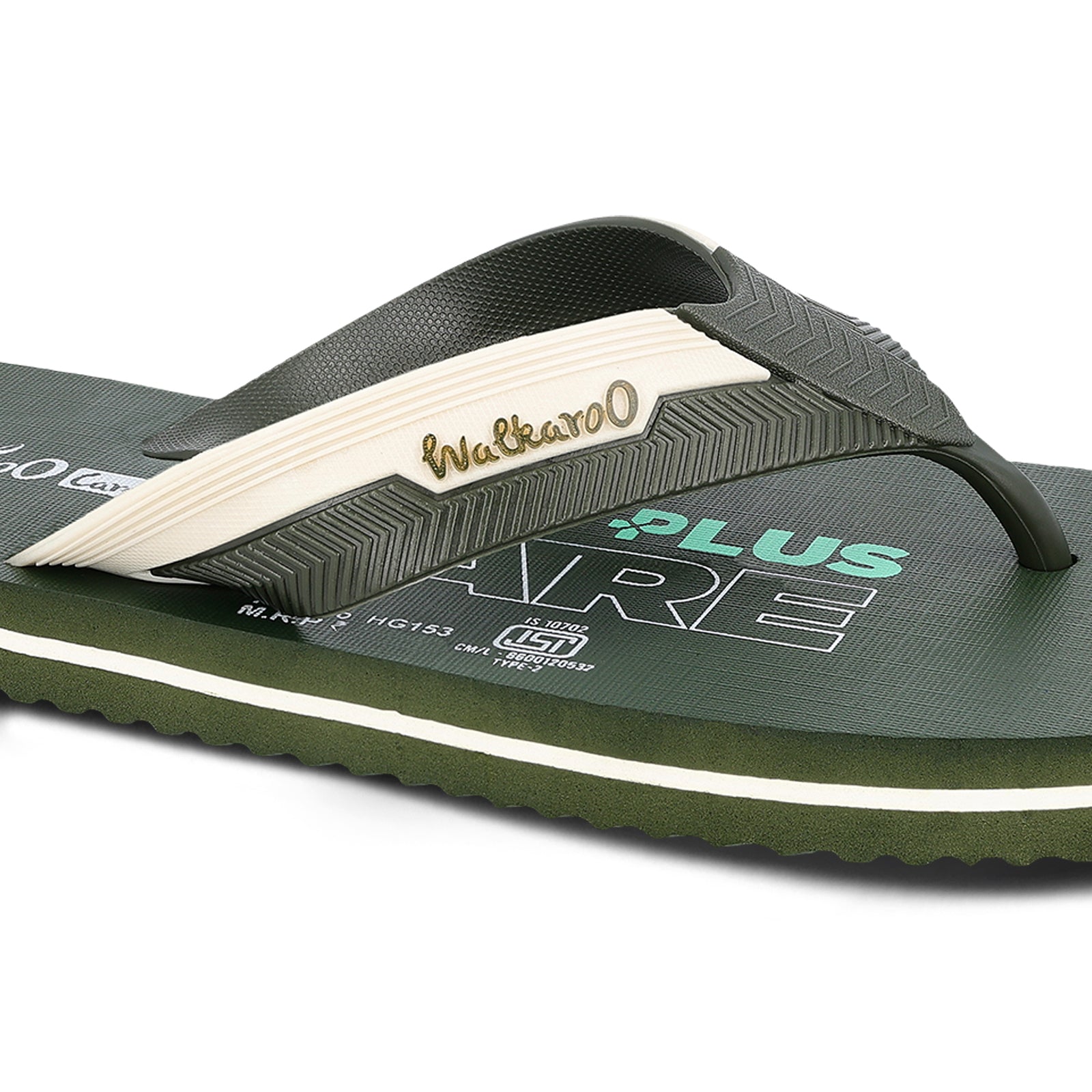 Men's Hawai Slippers - HG153 Dark Olive