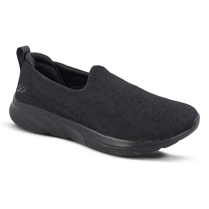 Women's Slip-on Walking Shoes - WS3262 Black