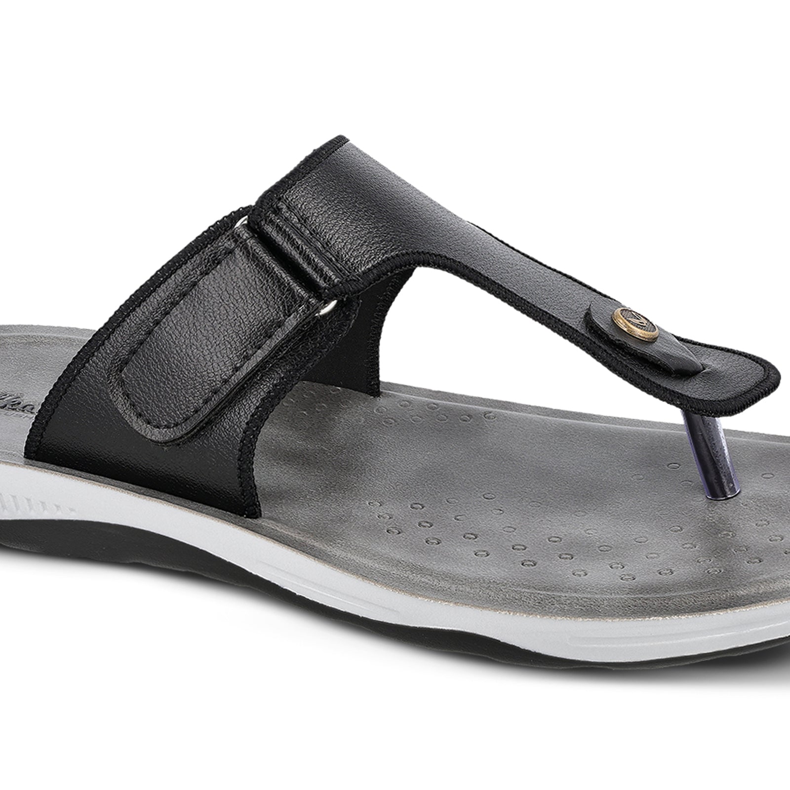 Men's Daily Wear Sandals- WE1342 Black