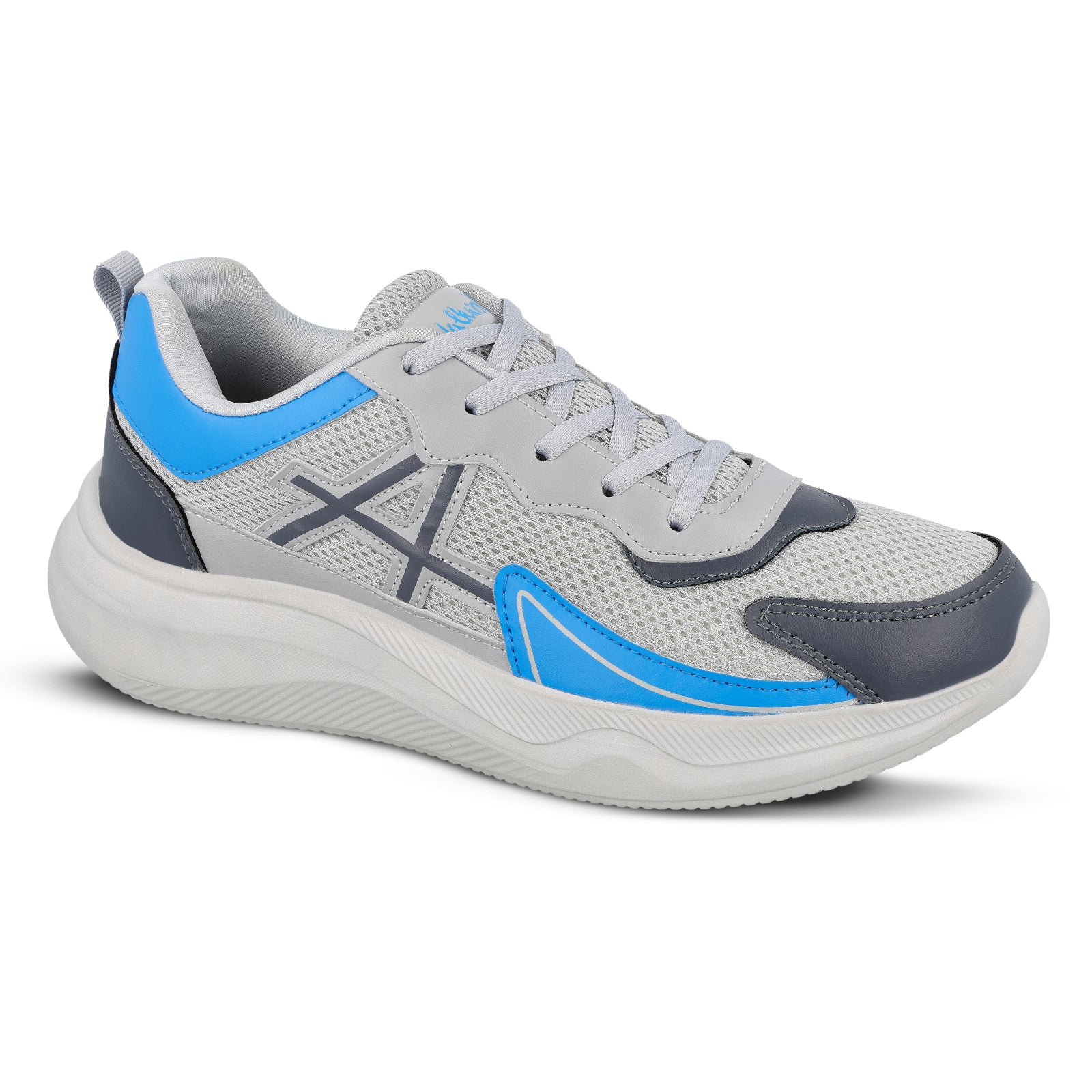 Men's Lace-up Sports Shoes - WS3114 Light Grey