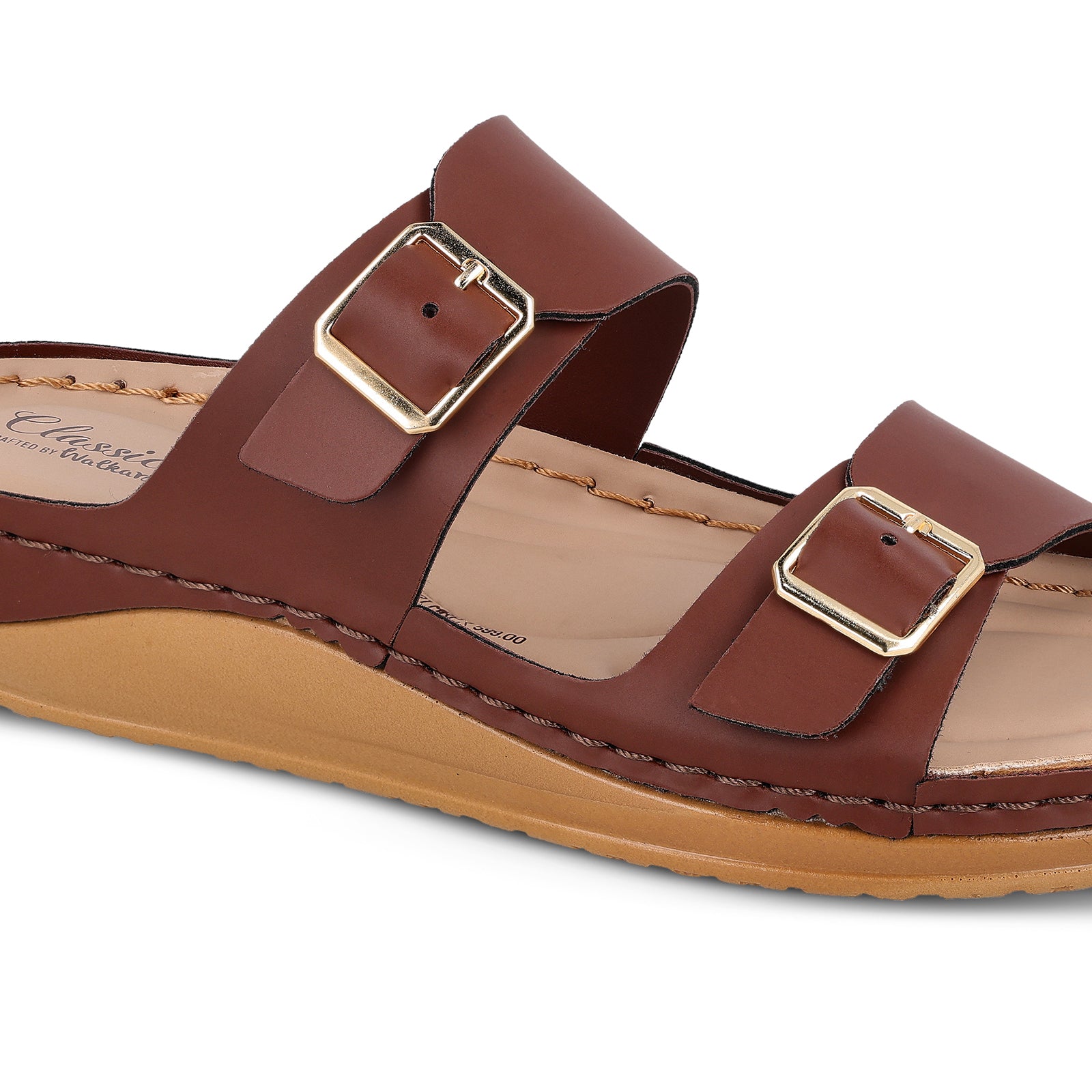 Women's Daily Wear Comfort Sandals  - WLP74021 Brown