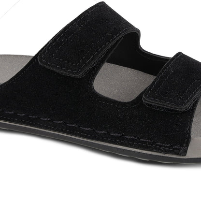Women's Daily Wear Comfort Sandals - WLP74007 Black