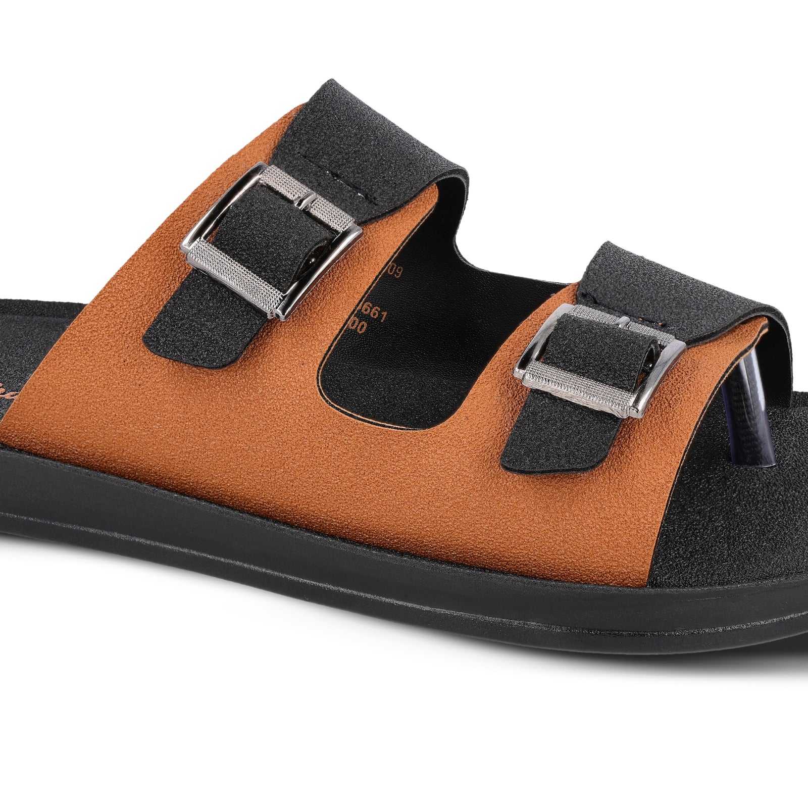 Men's Daily Wear Sandals  - WG5661 Black Tan