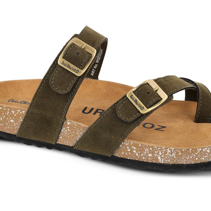 Men's Comfort Sandals - WGE53241 Olive