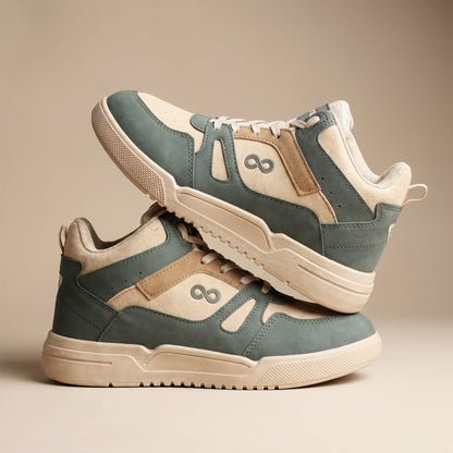 Men's Sports Sneakers -ONG97001  Khaki Olive