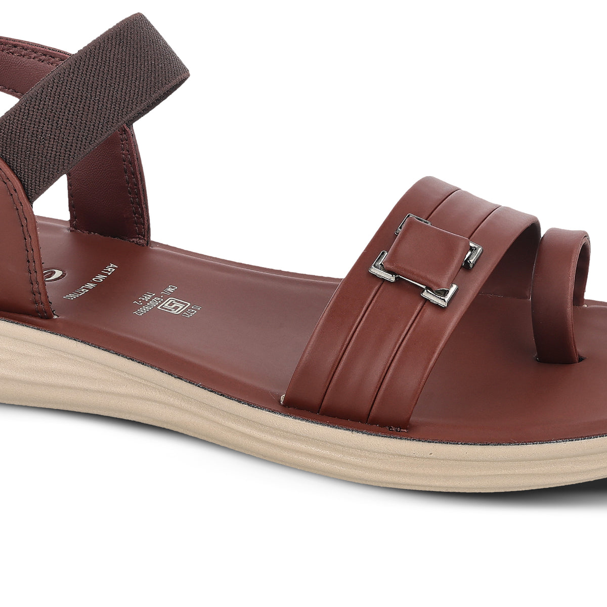Women's Daily Wear Sandals- WLR77063 Brown