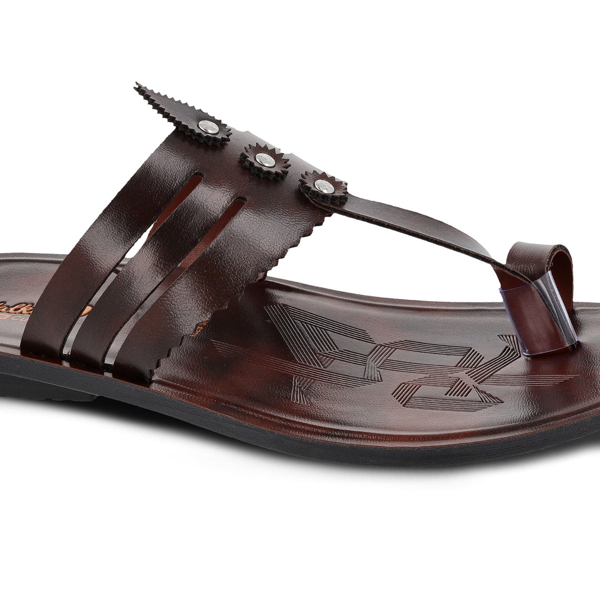 Men's Daily Wear Sandals - WGR53019 Brown