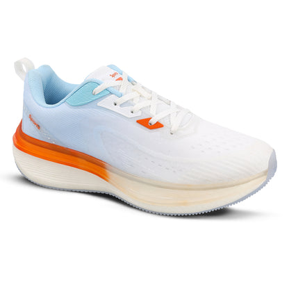 MASLOW Men's Lace-up Sports Shoe - WS9152 White Sky Blue
