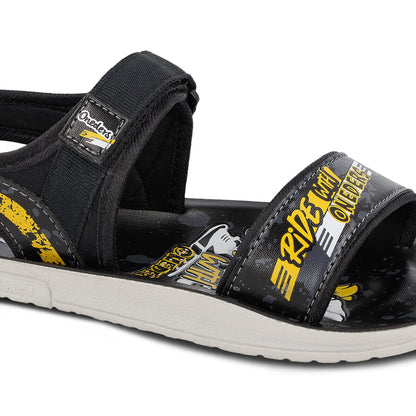 Boy's Sports Sandals  - WK649 Black