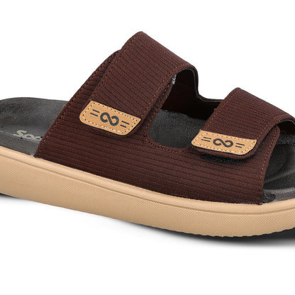 Men's Daily Wear Comfort Sandals - SGE28006 Brown