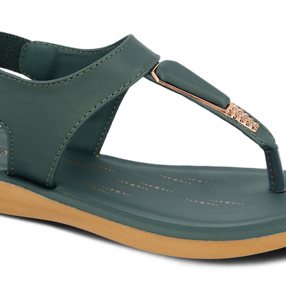 Women's Daily Wear Sandal  - WL7864 Green