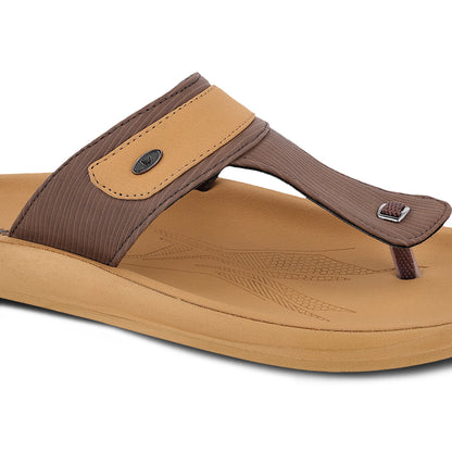 Men's Daily Wear Sandals - WGR53031 Mocha Brown