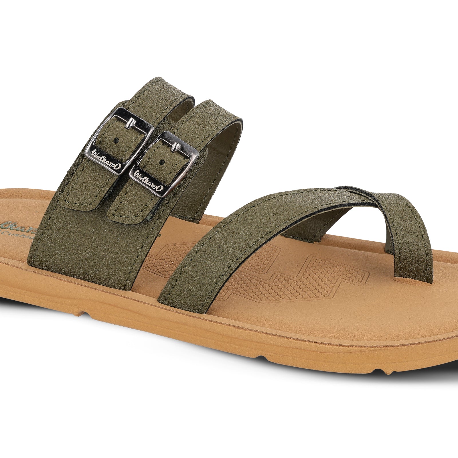 Men's Daily Wear Sandals - WGR53010 Metalic Green