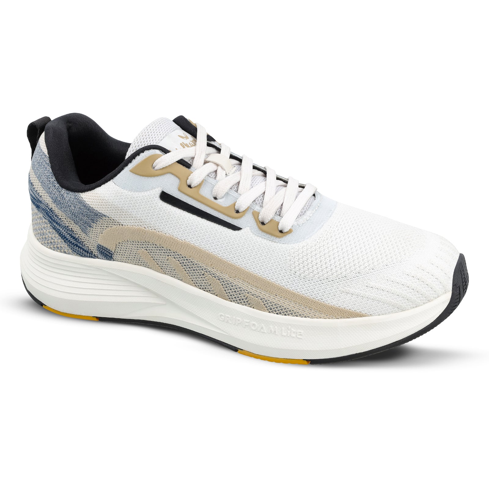 Men's Lace-up Sports Shoe - WS9106 Beige