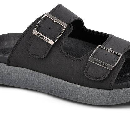 Men's Daily Wear Comfort Sandals - WC4487 Black