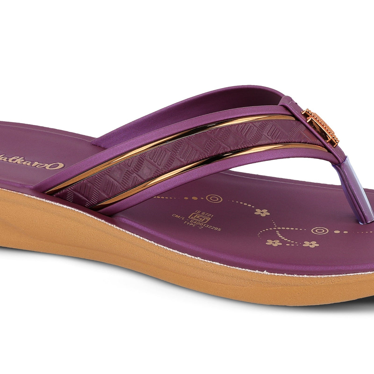Women's Daily wear Sandal - WL7200 Plum