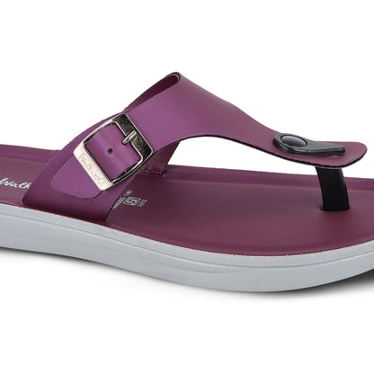 Women's Daily Wear Sandals - WLR71219 Plum
