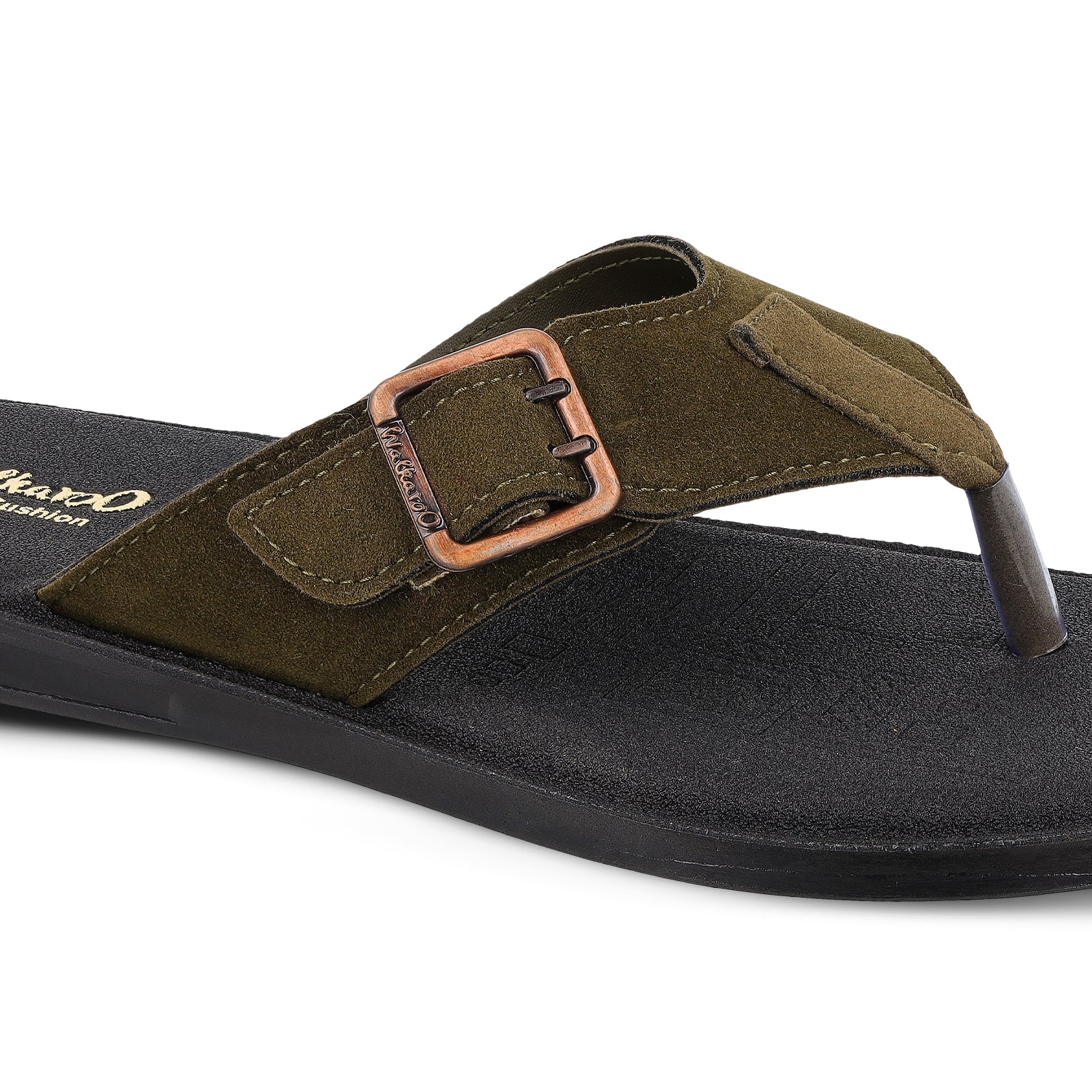 Men's Daily Wear Sandals - WGR50001 Olive
