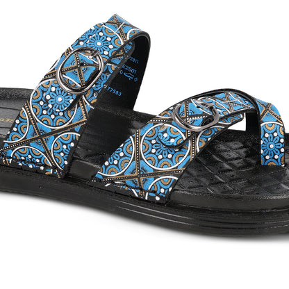 Women's Daily Wear Comfort Sandals - WE2501 Black