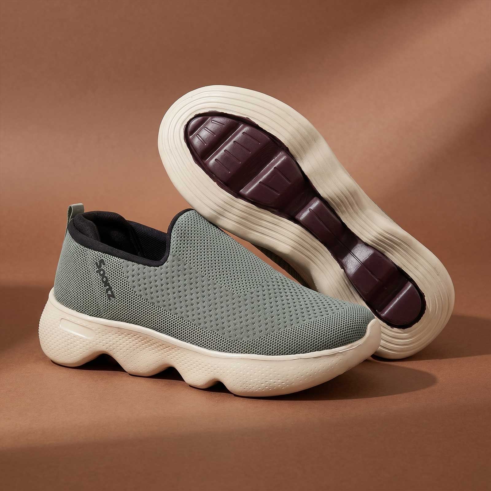 Men's Slip-On Sports Shoe -ONG97002 Olive