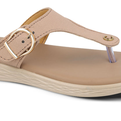 Women's Daily Wear Sandals - WLP71234 French Beige
