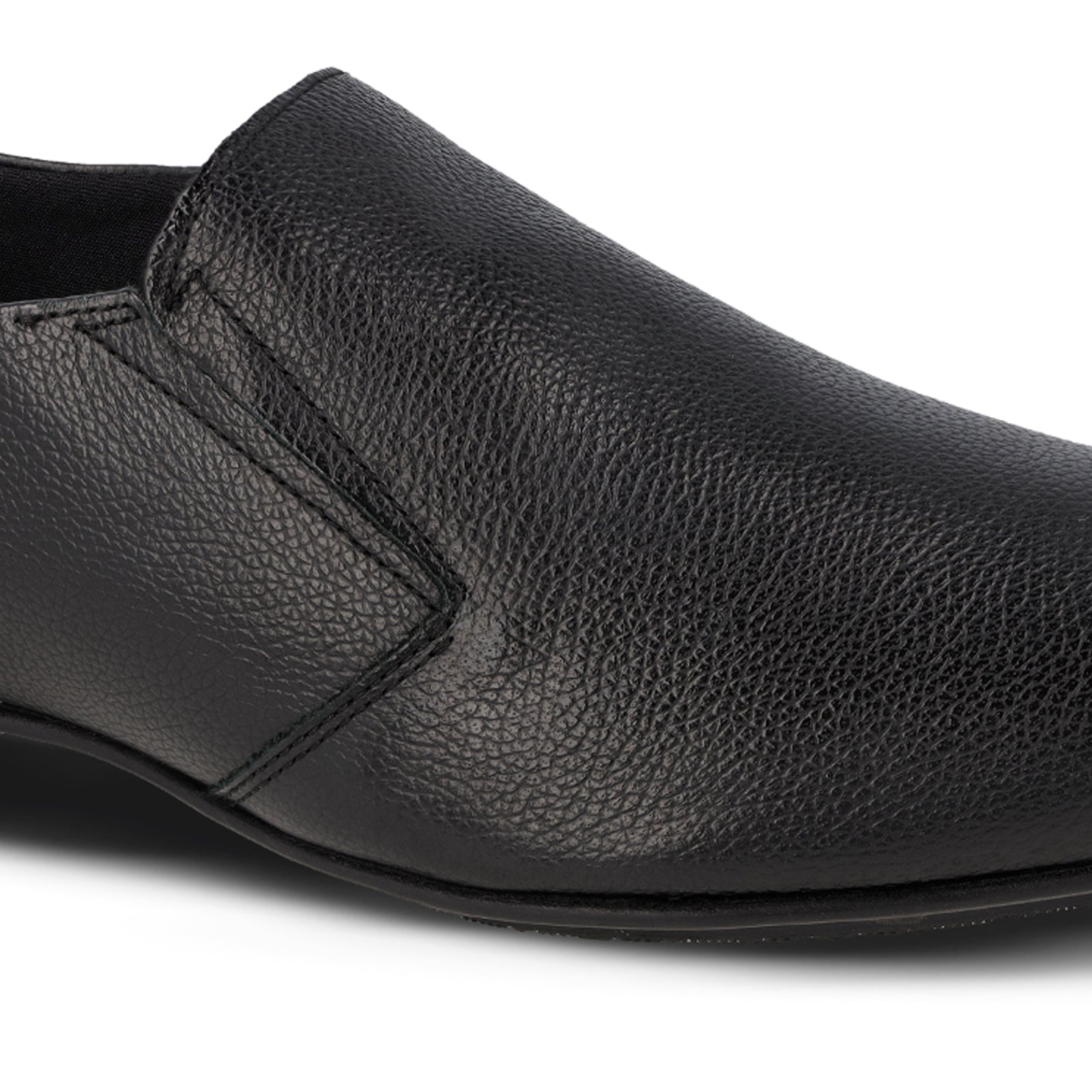 Men's Leather formals Shoes - WF6053 Black