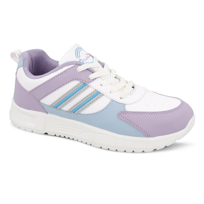 Women's Sports Sneakers - WY3388 White Lavender