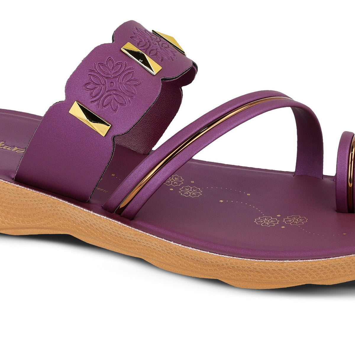 Women's Daily wear Sandal - WL7673 Plum