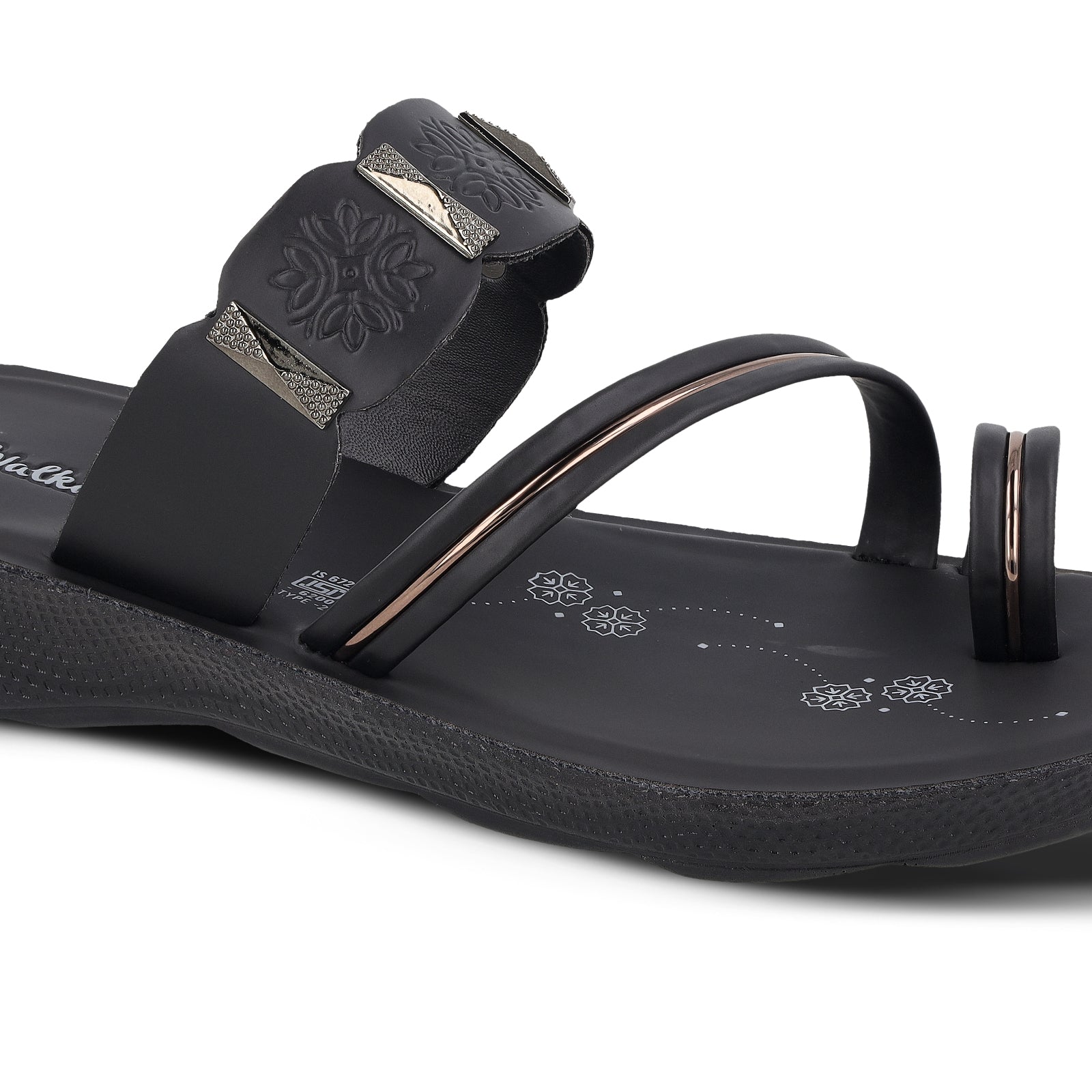 Women's Daily wear Sandal - WL7673 Black