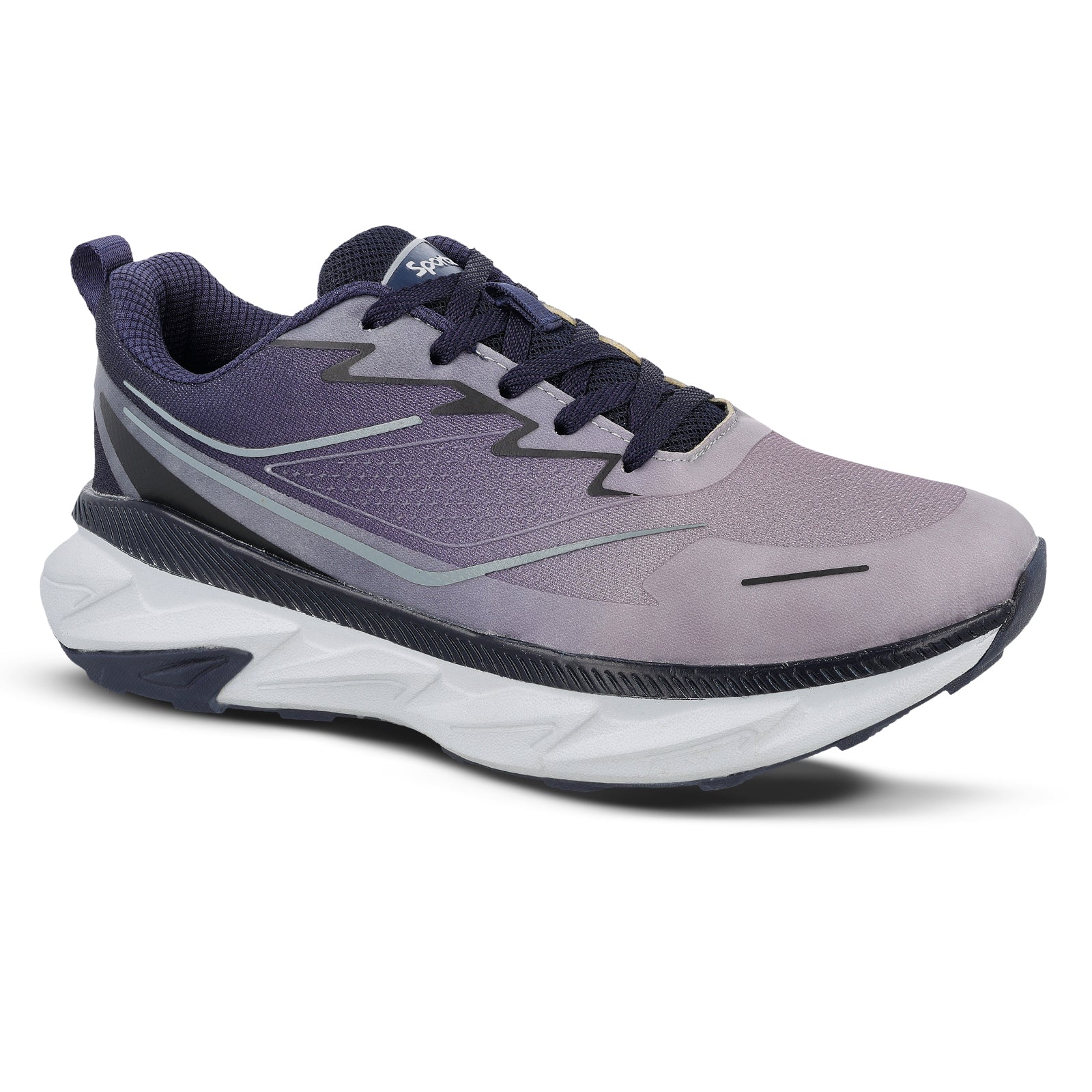 Men's Lace-up Sports Shoe - SGE21006 Navy Blue