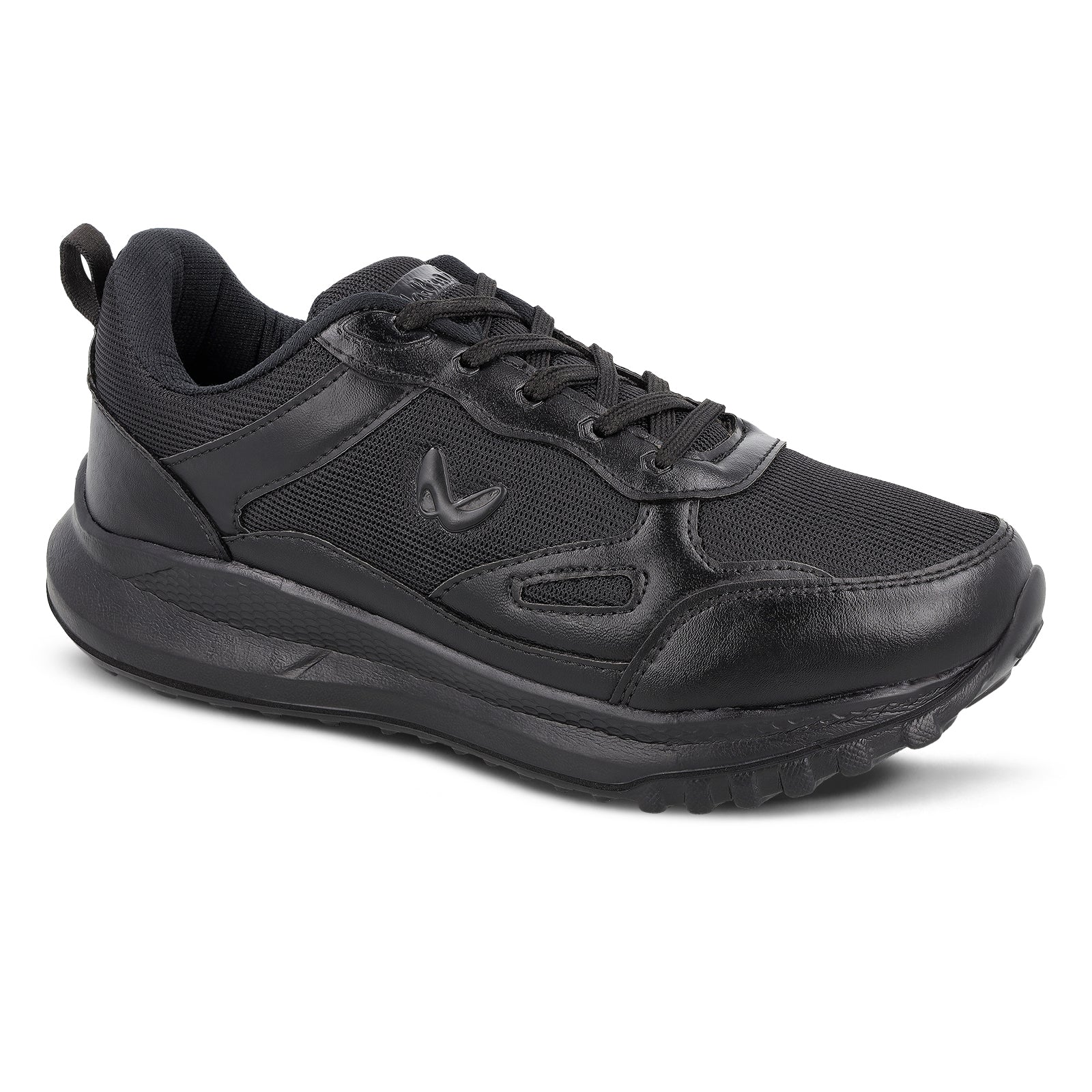 Men's Lace-up Sports Shoe - WS3093 Black