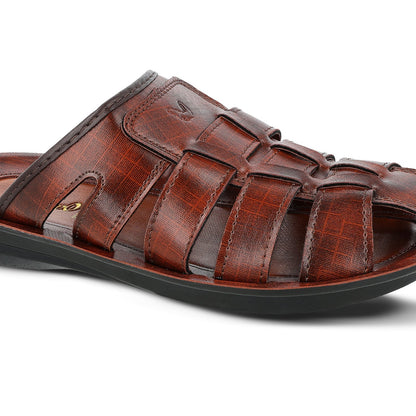 Men's Fisherman Sandals  - WG5306 Brown