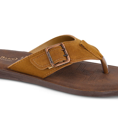 Men's Daily Wear Sandals - WGR50001 Camel