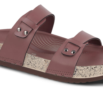 Women's Comfort Sandals - WLP74063 Crushed Berry