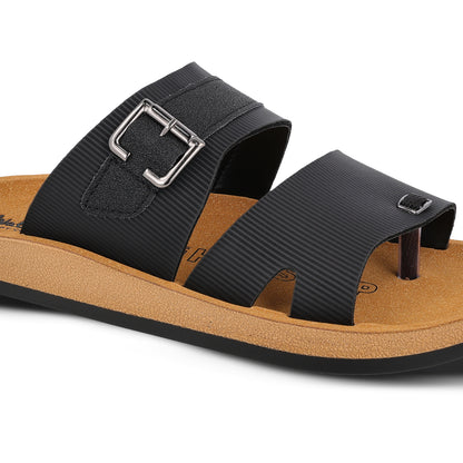 Men's Daily Wear Comfort Sandals - WGP53187 Black