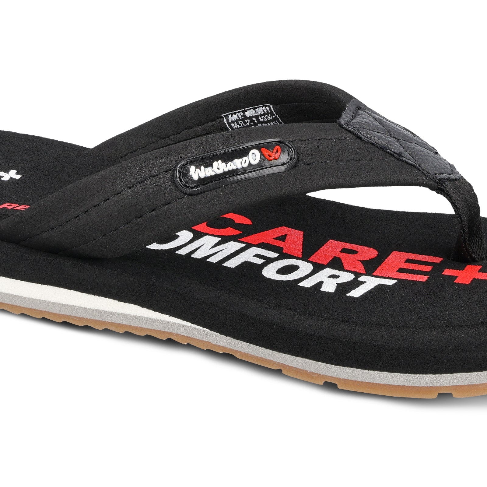 Men's Care Plus Flip-Flop  - WE3811 Black