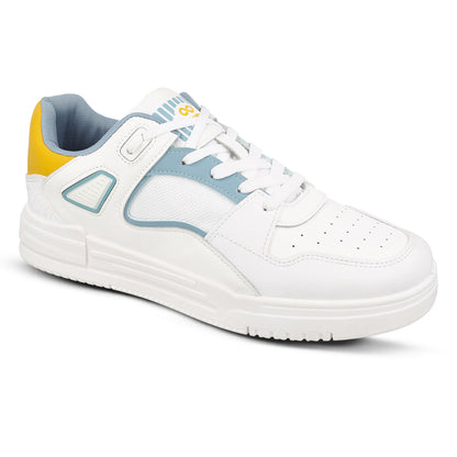 Men's Sports Sneakers - SGE24007 White Blue