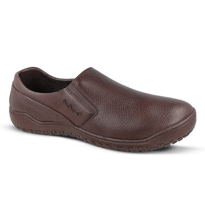 Men's Slip-On Rain Shoes WC4703 Brown – Walkaroo Footwear