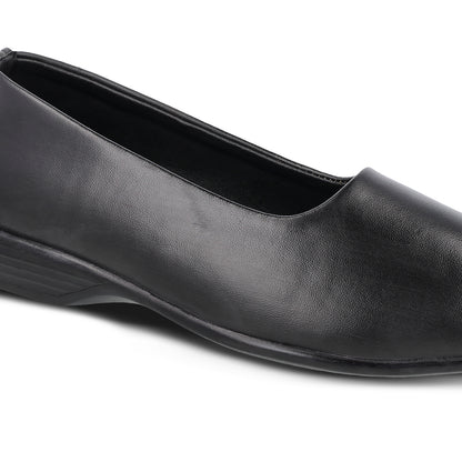 Women's Slip-On Formel Shoes - WF6201 Black