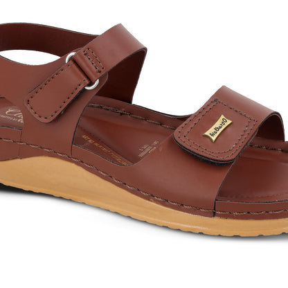 Women's Daily Wear Comfort Sandals - WLP77017 Brown