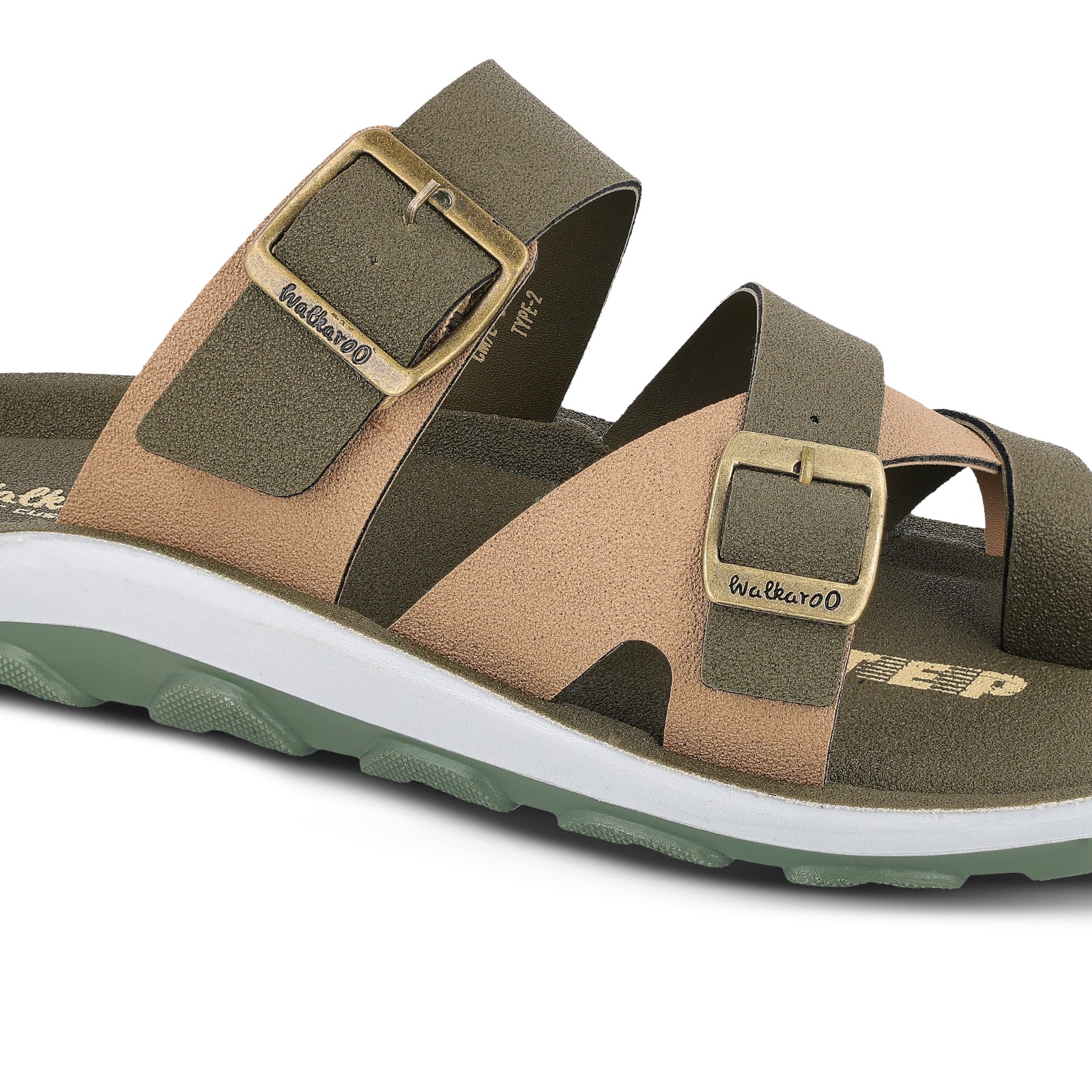 Men's Daily Wear Comfort Sandals - WGP53113 Olive