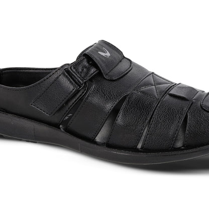 Men's  Roman Sandals - WG5675 Black