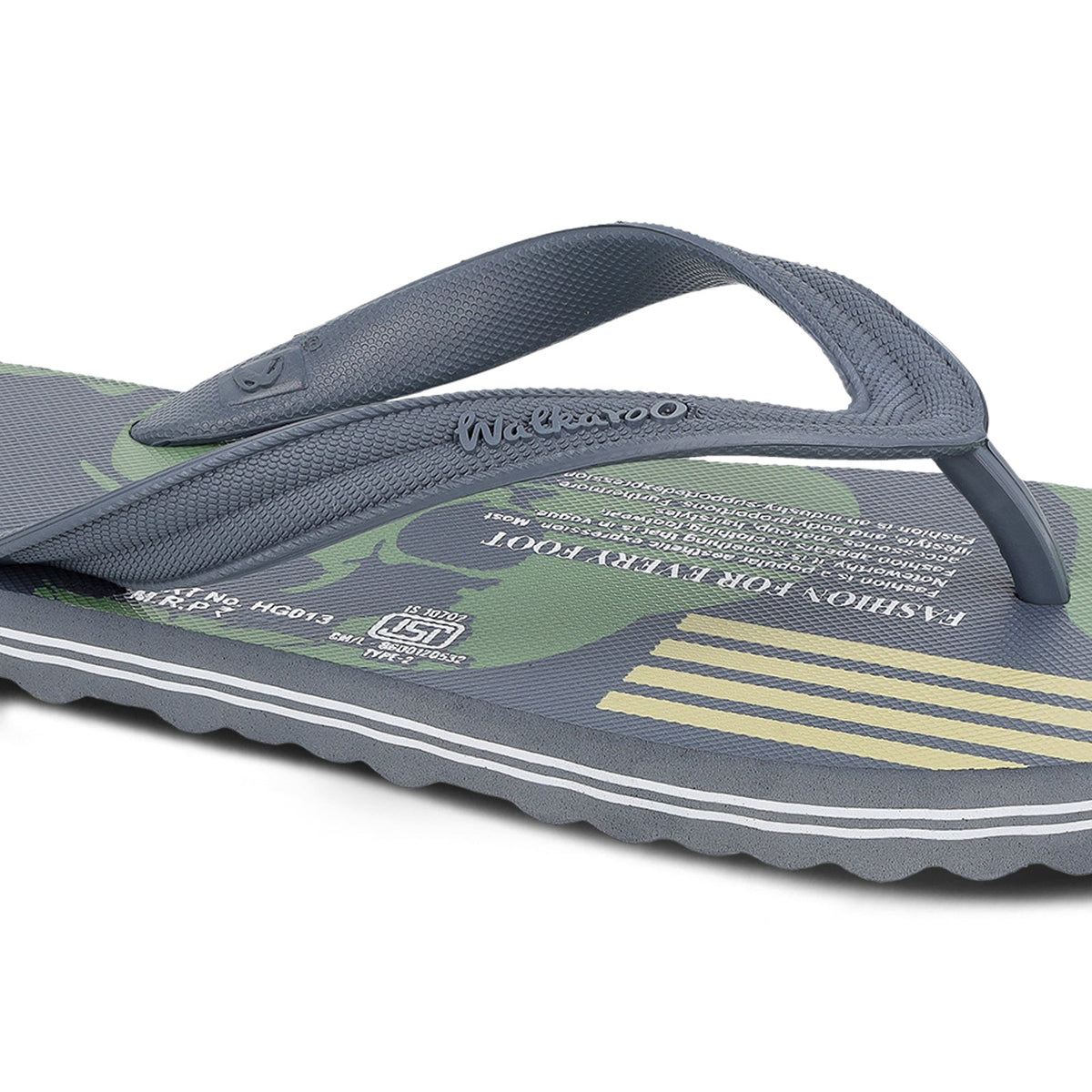 Men's Hawai Slippers - HG013 Grey