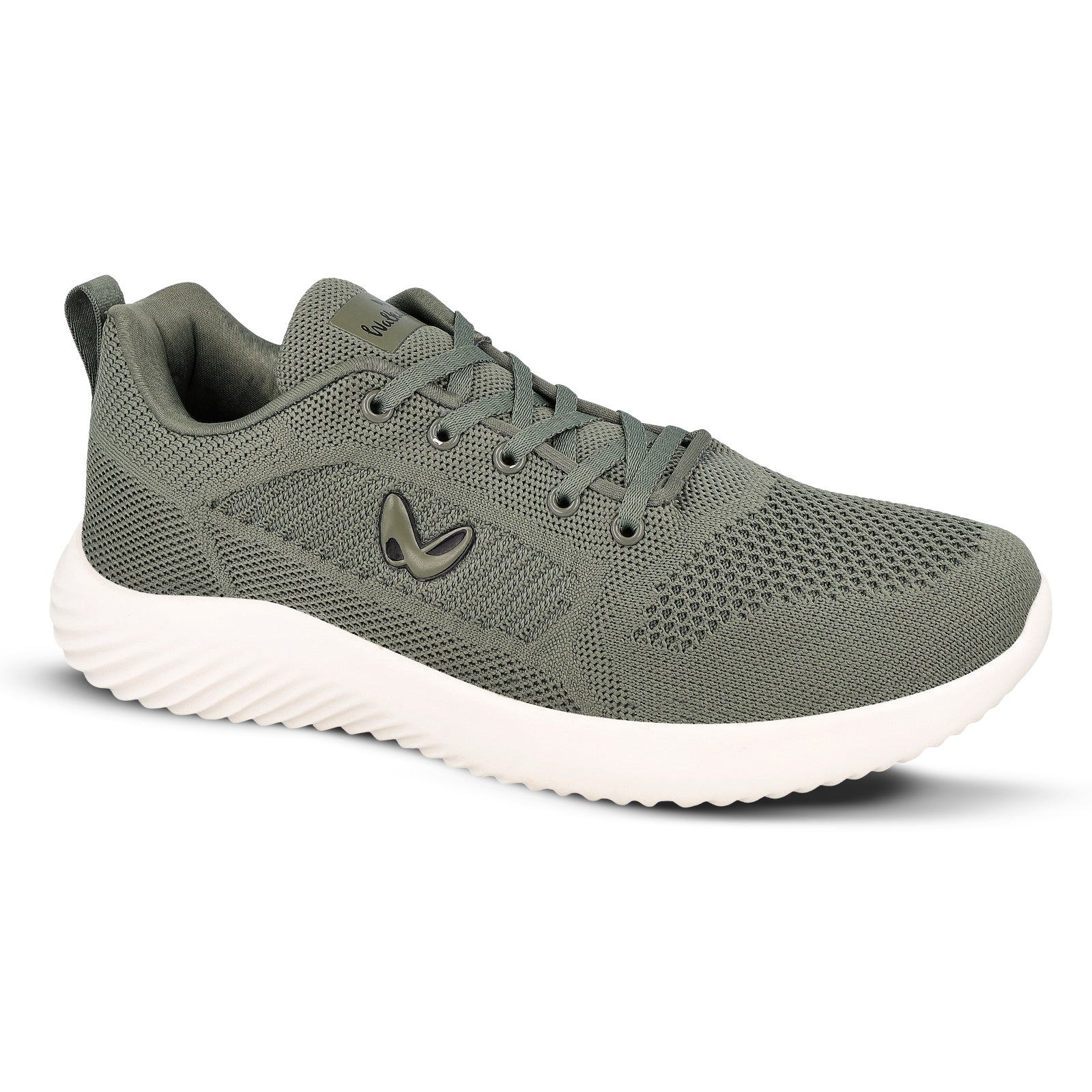 Walkaroo Men walking  Shoes - WS9546 Olive Green