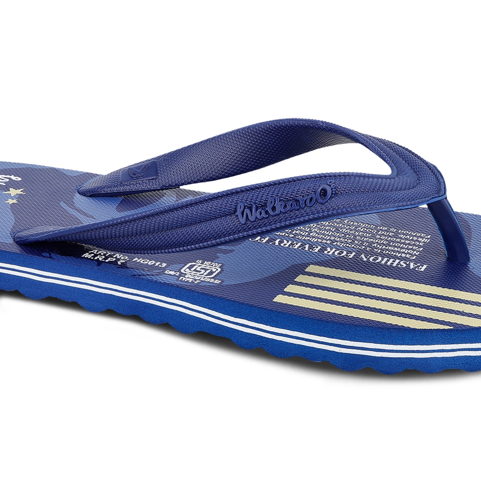 Men's Hawai Slippers - HG013 Navy Blue